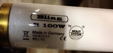 WOLFF SYSTEM BLING 100W R  (100-R-31/3,0) (25 stk.)
